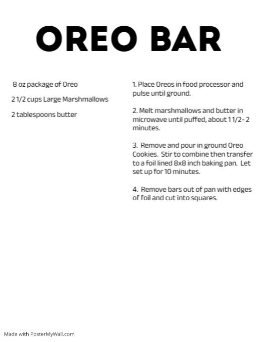 cake Recipe Template Din Flyer ad (3) PosterMyWall