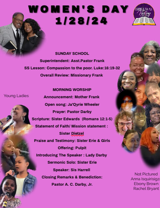 Women Day Program (1) | PosterMyWall