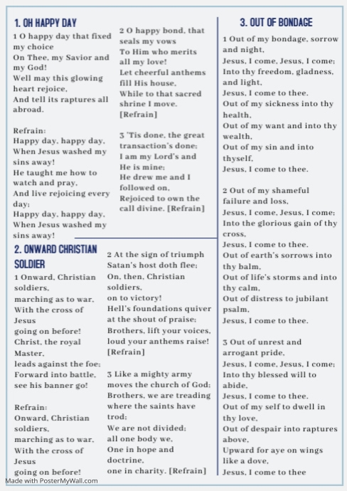 Copy of Copy of Copy of Copy of Church Program | PosterMyWall