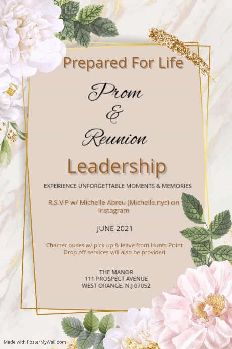 Copy of Prom/ Reunion | PosterMyWall