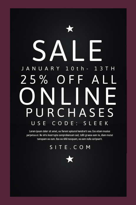 Sale Template | PosterMyWall