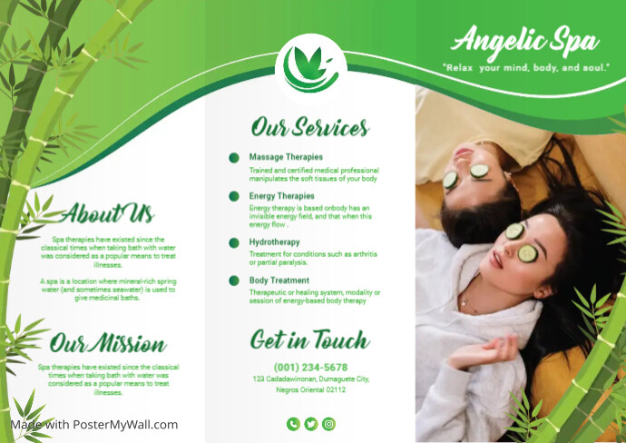 Green Spa Brochure
