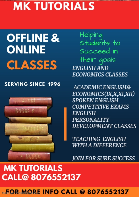 Copy of Copy of Home Tutoring Flyer | PosterMyWall