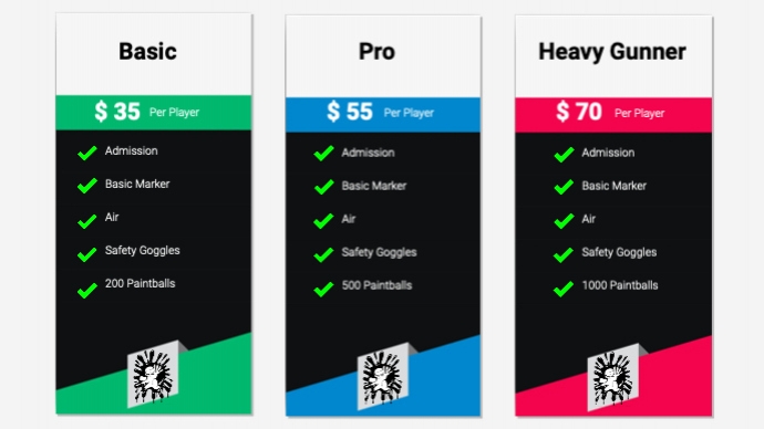 Basic Rental Price List | PosterMyWall