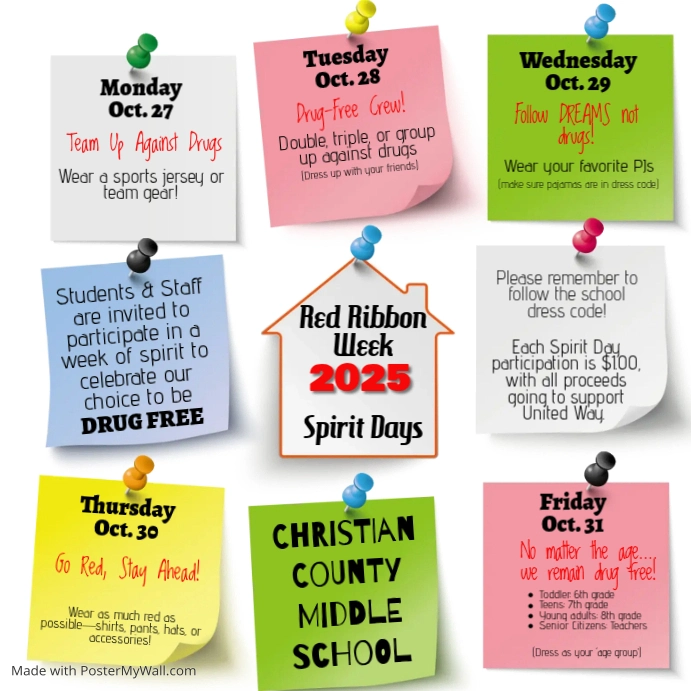 2020 Red Ribbon Week | PosterMyWall