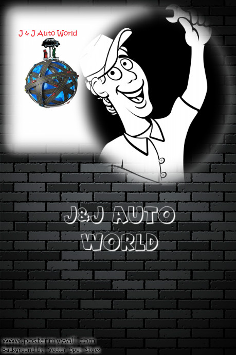 Copy of JJ Auto World Play | PosterMyWall