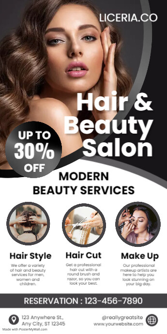 hair salon banner