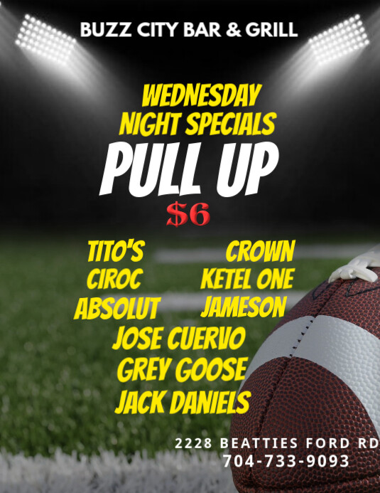 monday night football ad PosterMyWall