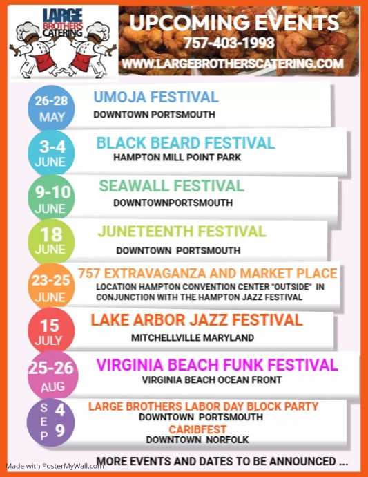Copy of Event Schedule Template | PosterMyWall