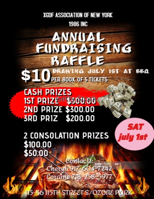 Mutton Raffle Template Meat Raffle Template | PosterMyWall
