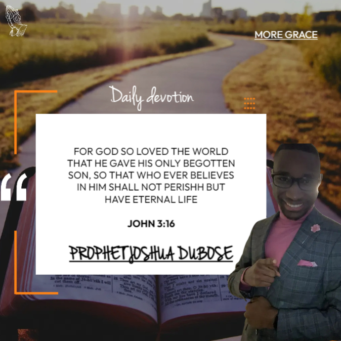 Daily devotions | PosterMyWall