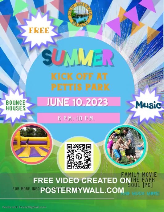 Summer Fun Day Flyer template