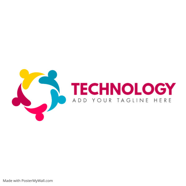 modern technology logo icon