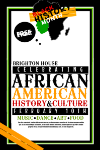 Customize 270+ Black History Month Poster Templates ...
