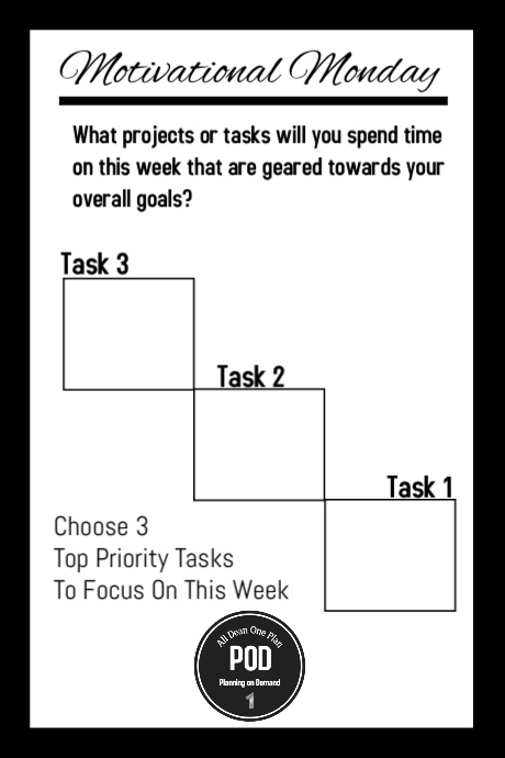 Copy of Motivational Monday | PosterMyWall