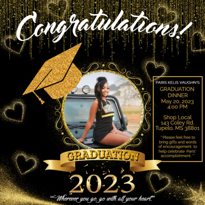 Graduation Post | PosterMyWall