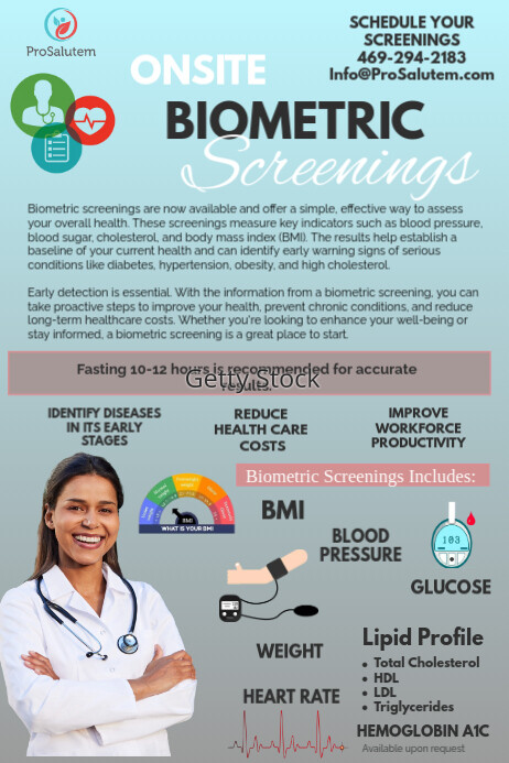 Onsite biometrics Flyer | PosterMyWall
