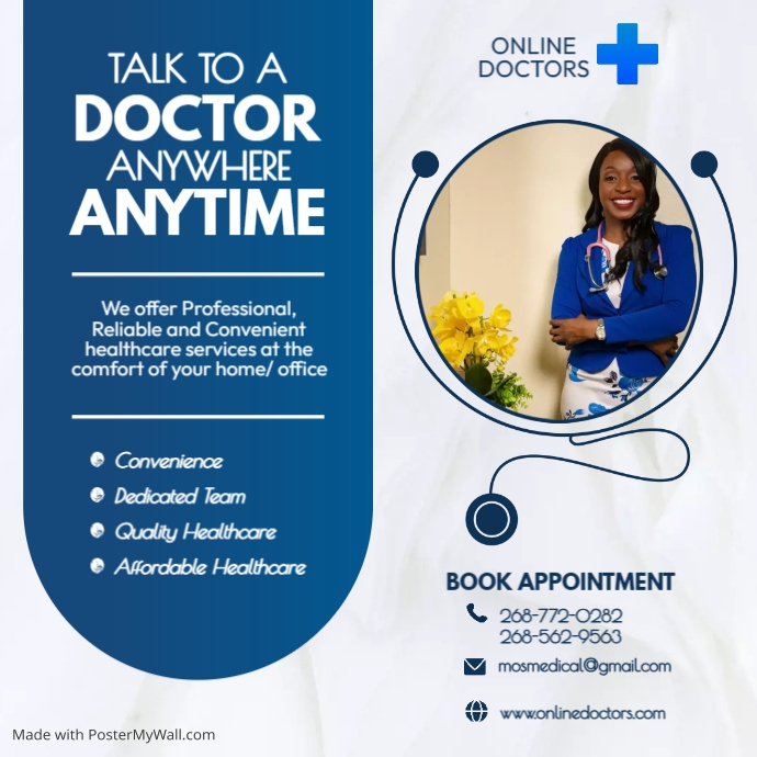 Hospital book appointment online | PosterMyWall