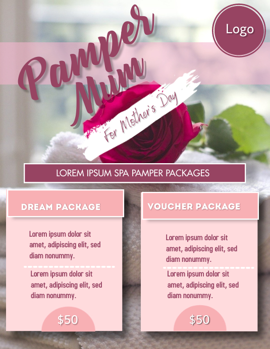 A New Design Flyer (US Letter) template