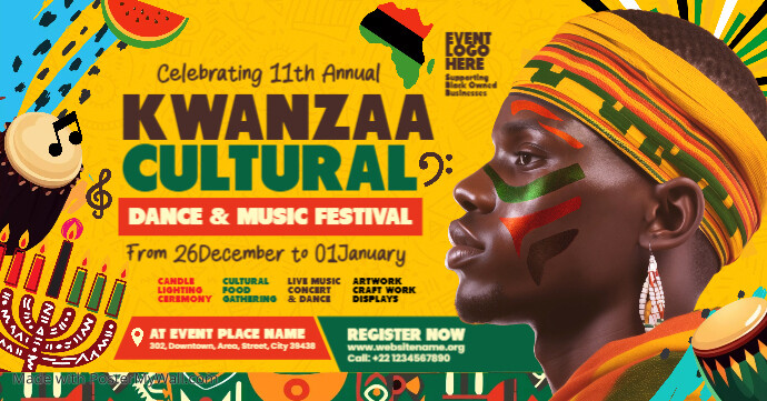 Kwanzaa Cultural Music Festival Template