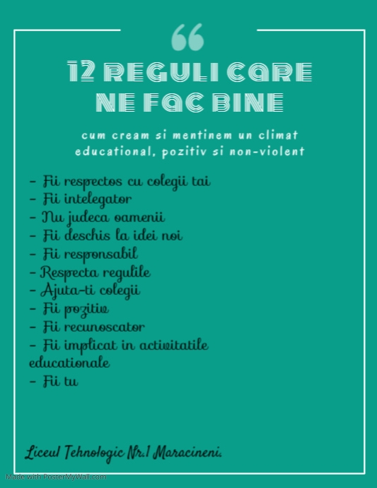 Human Rights Slogan Flyer Template