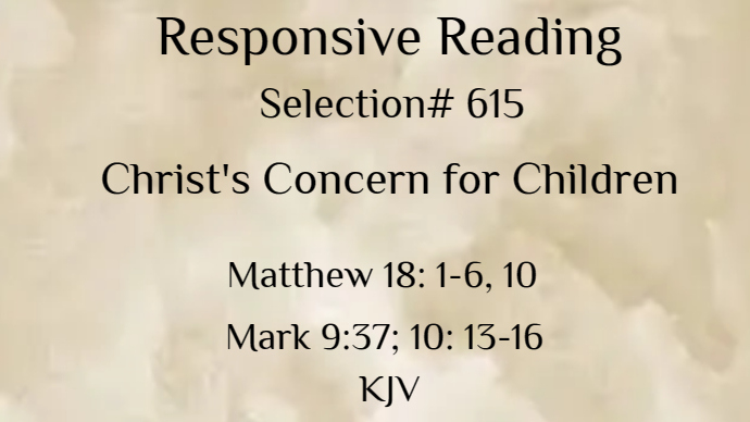 Responsive Readings Examples Copy of Responsive Reading 615 Title Slide | PosterMyWall