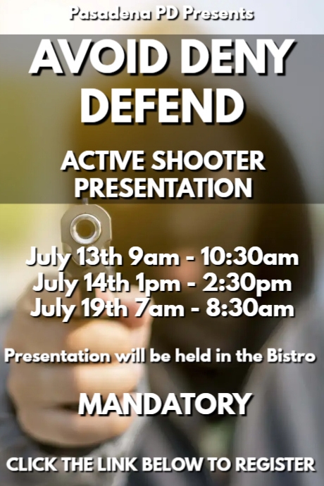 Active Shooter | PosterMyWall