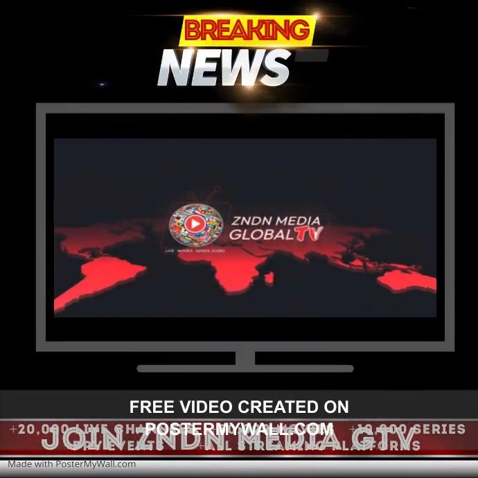 Copy of Amazing breaking news template | PosterMyWall