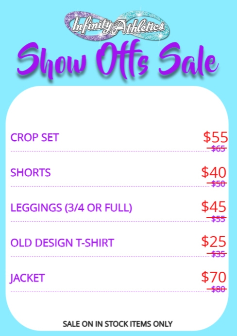 Showcase Sale Merch | PosterMyWall