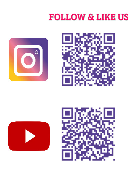 QR Code Social Media Icons | PosterMyWall