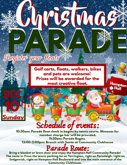 CHRISTMAS PARADE PosterMyWall