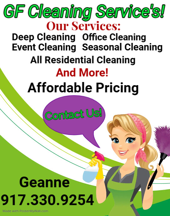 Spring Cleaning Service PosterMyWall