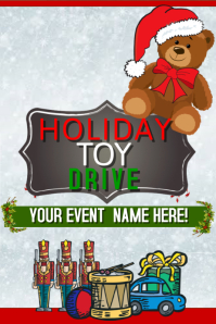 150+ Customizable Design Templates for Toys For Tots | PosterMyWall