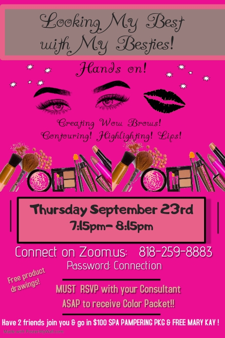 Copy of Thursday Makeup Event | PosterMyWall
