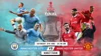 FA Cup Final Match Template Pantalla Digital (16:9)
