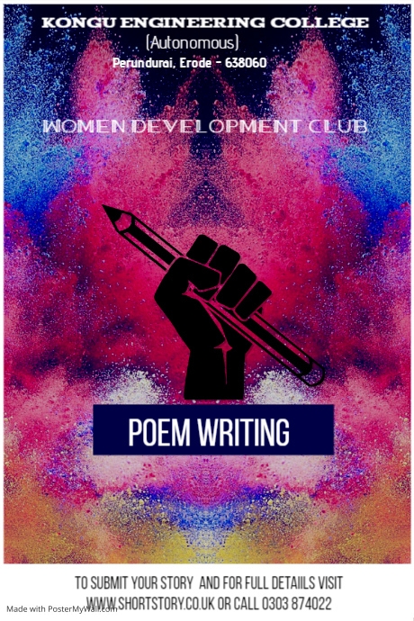 Copy of Writing competition poster template | PosterMyWall