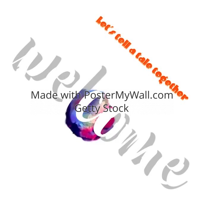 let's tell together Instagram Post template