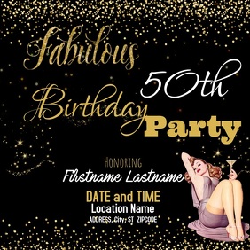 270 50th Birthday Customizable Design Templates Postermywall 270 50th Birthday Customizable Design Templates Postermywall