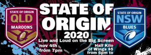 face Cover 2020 State of Origin Facebook-coverfoto template