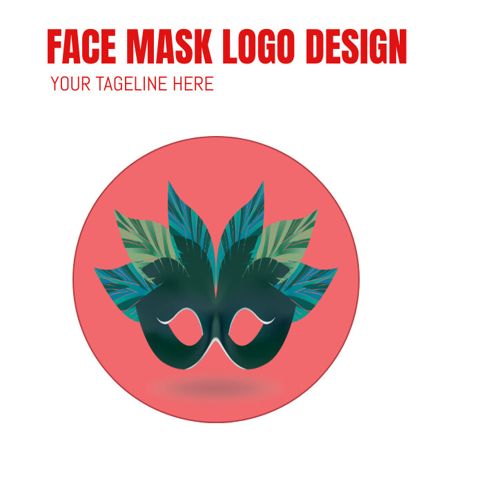 Plantilla de FACE MASK LOGO | PosterMyWall