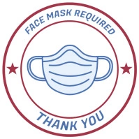 Face Mask Sign Carré (1:1) template