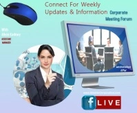 facebook, office, corporate, business, newsletter, digital nomad สามเหลี่ยมขนาดใหญ่ template