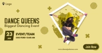 facebook ad dance party poster design template