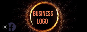 Facebook cover business logo template