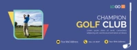 Facebook Cover champion golf club template