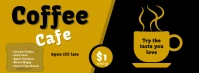 facebook cover coffee cafe flyer template