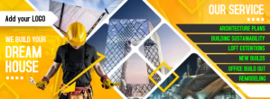 Construction and Architecture Services Facebook-coverfoto Template