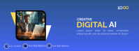 Facebook Cover CREATIVE DIGITAL AI template