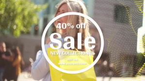 facebook video cover sale banner template