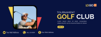 Facebook Cover TOURNAMENT golf club template